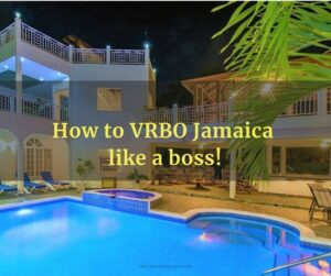 pool at a VRBO Jamaica Mais Oui Villain Discovery Bay Jamaica