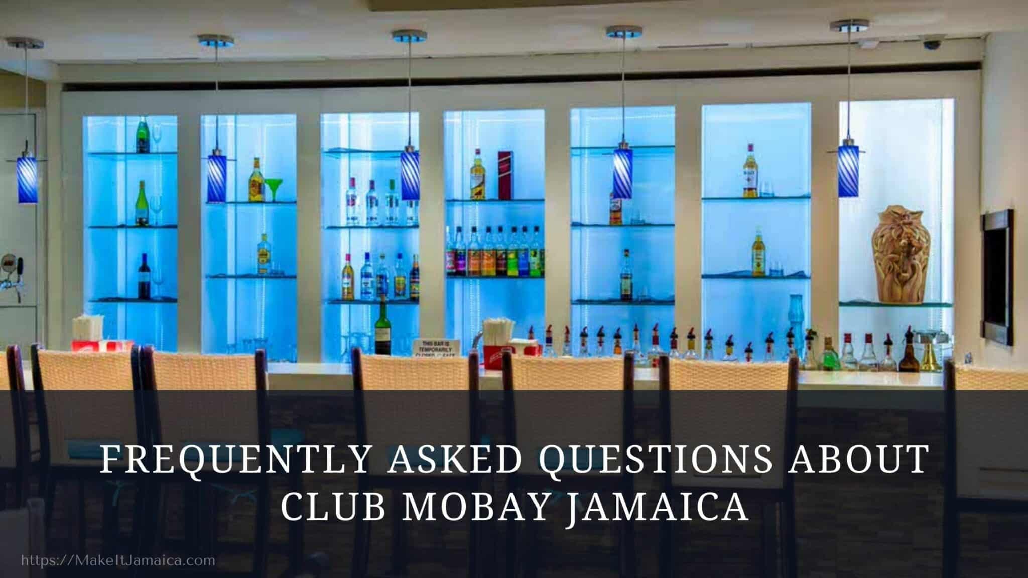 Club Mobay Jamaica departure lounge